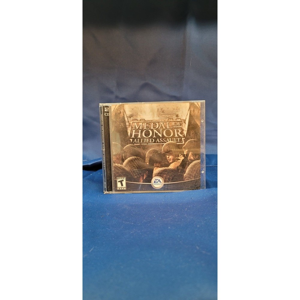 *MEDAL OF HONOR: ALLIED ASSAULT* PC CD (EA, 2002) With Installation Guide